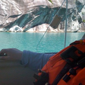 Steep ascending granite domes in Tracy Arm