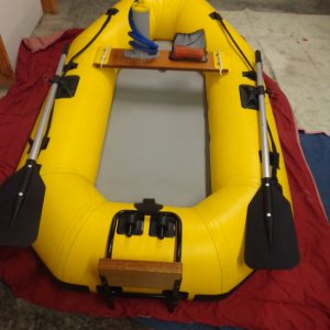 Media 'SOLD**
Gary King Dinghy 240 TDS 
with Pump & Patch Kit
$750.' in album 'FOR SALE
Fortess FX7 Anchor with 18' chain - $90'
