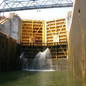 (CTYankee) Double Lock 2/3 Cayuga-Seneca Canal