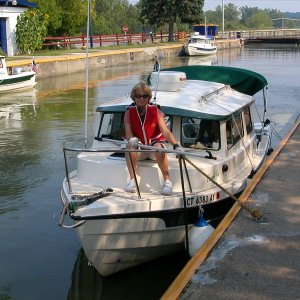 (CTYankee) An old pro at Locking on the Erie Canal