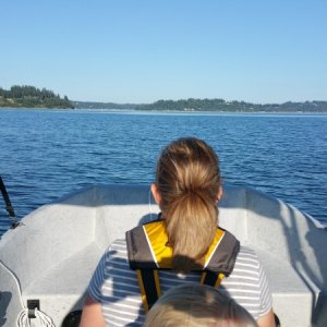 Media '25hp center console catamaran for fishing/crabbing and messing around on the water.' in album 'Banks Lake'