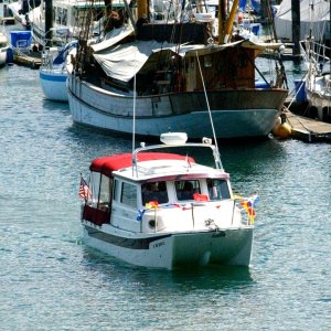 Media 'Flags up for opening day.' in album 'Dreamer as Media Boat for Reach for Hospice Race'