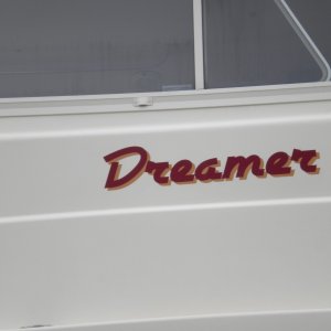 Media 'New vinyl name' in album 'Dreamer as Media Boat for Reach for Hospice Race'