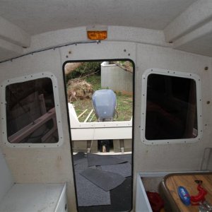 Media 'Cabin Interior Aft View_Before' in album 'Love at first sight-when I first saw the C-Dory.'
