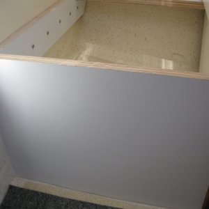 Modifications--New helm foot rest locker