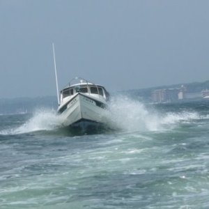 Knot Flying busting along