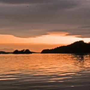 Sunset, Farewell Harbor
