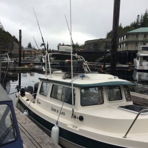 Media 'ready to prawn' in album 'boardwalk at Telegraph Cove'