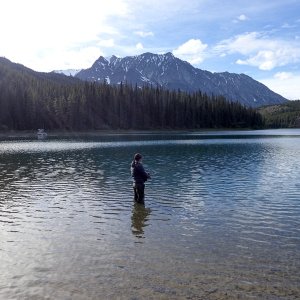 Fishing in Second Narrows.
