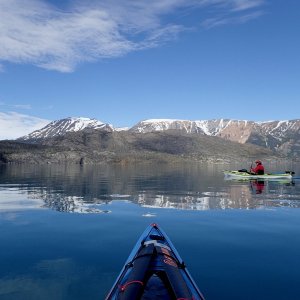 Kayaking Atlin Lake