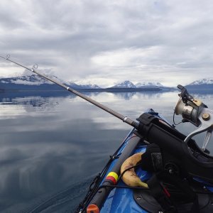 Kayak fishing rig