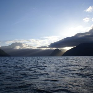 Media 'Southbound-DSC06661 Near Desolation Sound' in album 'Northbound-DSC06220 Sunrise leaving Hope Island moorage'