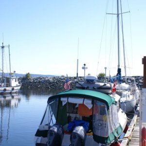 Media 'Southbound-DSC06666 Powell River - The Sunshine Coast, indeed!' in album 'Northbound-DSC06220 Sunrise leaving Hope Island moorage'