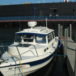 Media '' in album 'C-Batical arriving at Kemp Marina, Sault Sainte Marie, MI. (Photo by Mark/Not-For-Hire)'