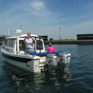 Media '' in album 'C-Batical arriving at Kemp Marina, Sault Sainte Marie, MI. (Photo by Mark/Not-For-Hire)'