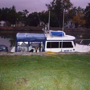 Will-C On the Erie Canal in Middleport, New York. Sept 2009