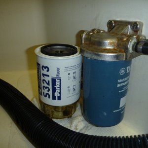 new RACOR spin with see thru water bowl with drain