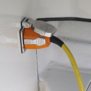 Smart Plug update added socket to boat which has a thermal breaker which cuts power if excessive heat is detected 20% more contact area on the plug and socket. Better water proof sealing in the socket also.
