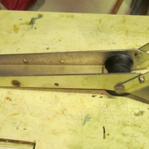 Front half of removed anchor roller
