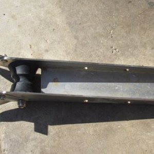 Measures 3 1/4 wide and 16 1/2 end to end of the rollers