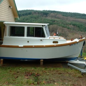 Media '(Knot Yacht) Just made it under the door--1/8 inch' in album '(Knot Yacht) Boat is ready to come out the door'