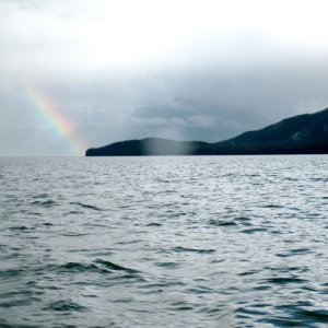 Media 'Rainbow over Arden Point' in album 'Entering  Stephens Passage enroute to Oliver Inlet'