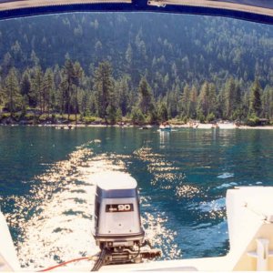 (C-Bill) Lake Tahoe - Out From Sand Harbor