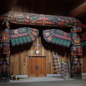 Klemtu Bighouse.  Spectacular!