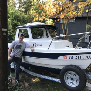 Media 'Proud 3rd owner of C-Squirt' in album 'Picking up C-Squirt at Sportcraft Marina, 2018'