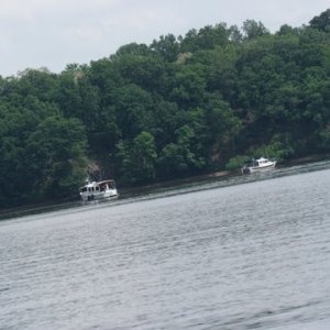 The last anchorage behind Knight Island in Back Creek off the Sassafras river