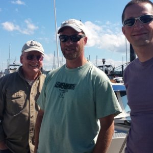 Roger (formerly Dreamer), Patrick (Kim Christine) and Greg (Ari)