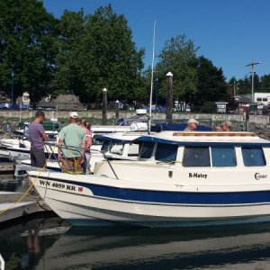 On the docks