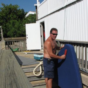 Cleaning cushions