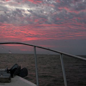 This is all we got for sunrise this morning