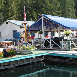 Party tent, Shawl Bay