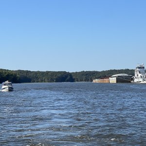 Little Joe passing a tow