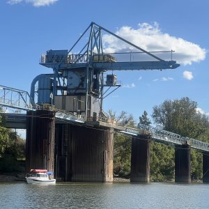 Little Joe near Cumberland City barge staging