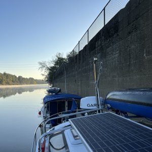 Mystery Girl and C Traveler on Old Lock Wall 201