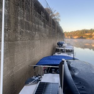 Mystery Girl and C Traveler on Old Lock Wall 201