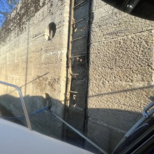 On Old Lock 7 Wall
