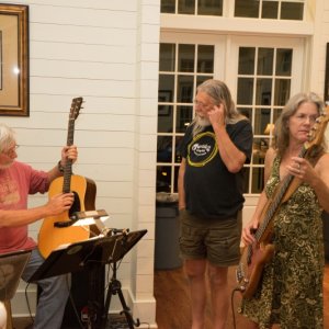 Tom and Lori-Lee have hidden talents--ok get that boat finished!  We all want to see the c Dory 28!