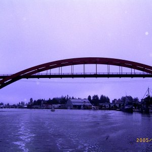 (Fishtales) Rainbow Bridge at La Conner