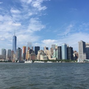 The New York Skyline taken from Dessert 1st!