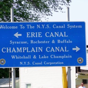 We made it to the Erie Canal!