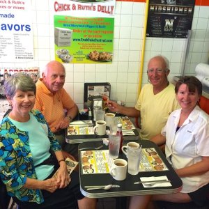 Our C-Brat friends, George and Penny Berotti.  (CD-22 Wanderer)