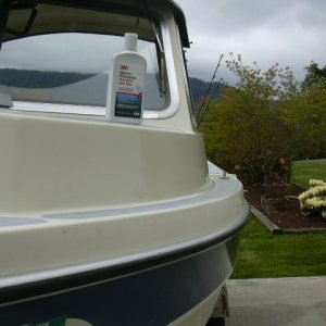 Check out the difference Bill, MY half is just about done (har, har, har)