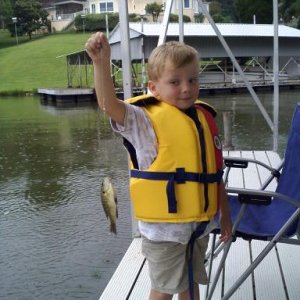 fishin on the dock is fun !!!!
The big one got away
