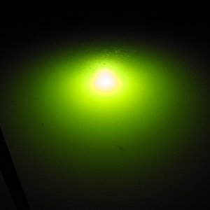 new underwater light at the dock
