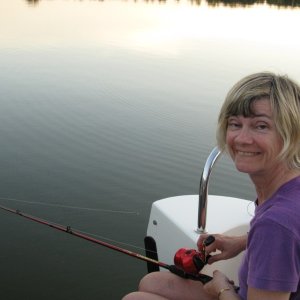 The only thing better than a good looking C-Dory is a pretty women on it.
