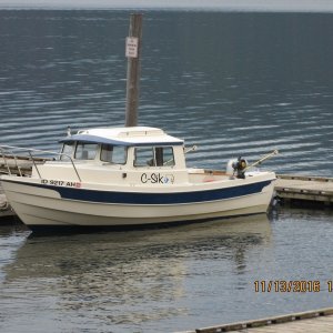 Trying photoshopping a boat name
